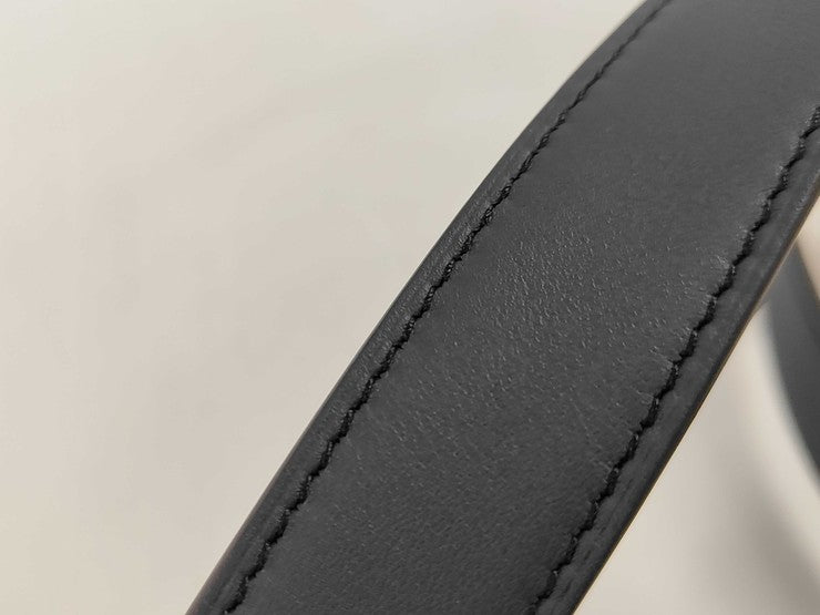 HERMES エルメス ベルト アンディ 26 ブルーインディゴ/ゴールド レザー ユニセックス シルバー金具 新品未使用展示品