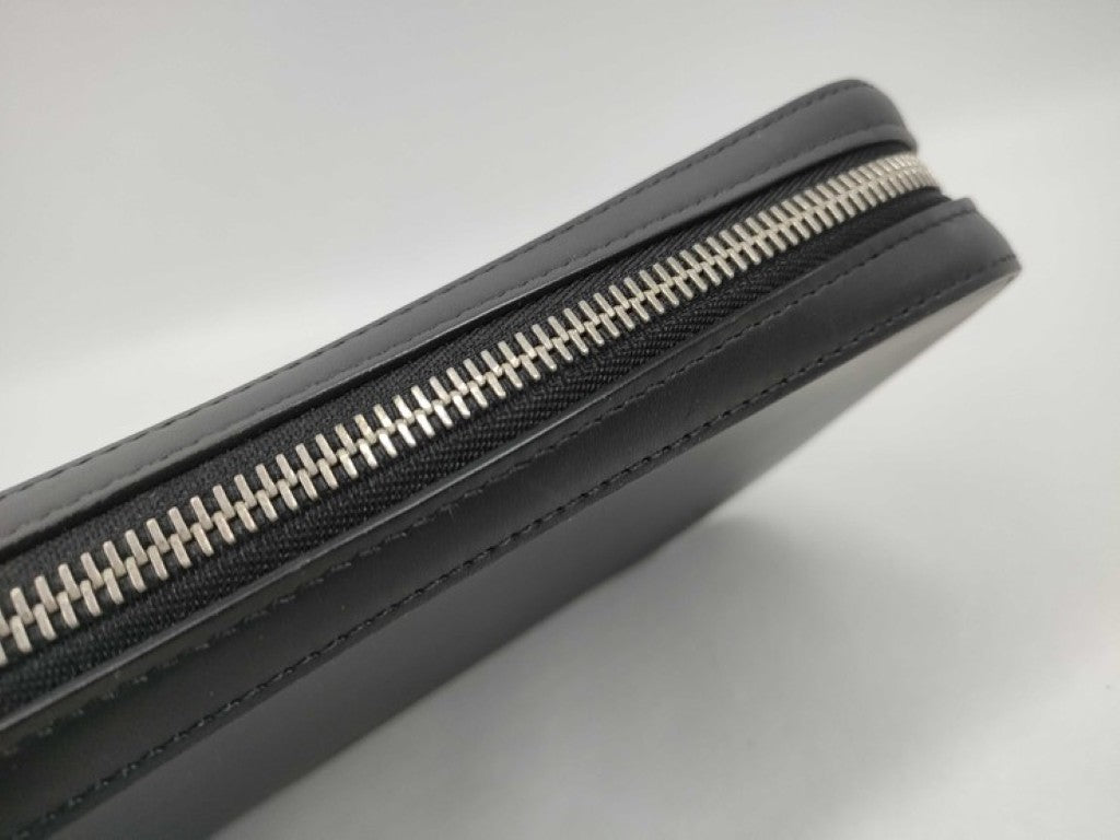 LOUIS VUITTON ルイヴィトン クラッチバッグ ダンディウォレット M64000 ノワール(ブラック)系 エピ メンズ シルバー金具 美品