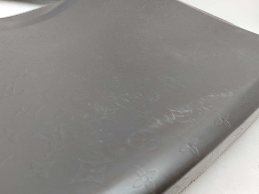 LOUIS VUITTON ルイヴィトン ショルダーバッグ スティーブ M46530 ブラウン系 モノグラムグラセ メンズ シルバー金具 美品