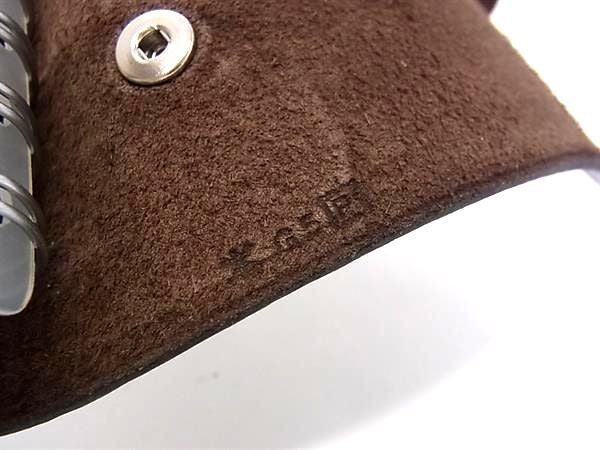 HERMES エルメス 手帳カバー ノートカバー ユリスPM ダークブラウン系 トゴ ユニセックス メモ帳 手帳 シルバー金具 超美品