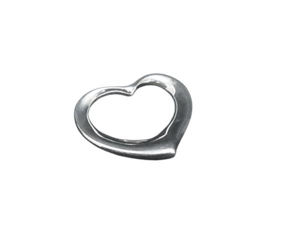 Tiffany&Co. ティファニー ペンダントトップ エルサペレッティ オープンハート ビッグ シルバー系 スターリングシルバー SV925 ユニセックス 美品