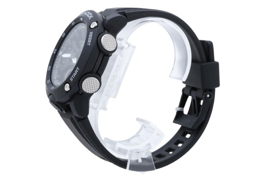 CASIO カシオ 時計 G-SHOCK ANALOG-DIGITAL GA-2000 SERIES GA-2000S-1AJF ブラック系 カーボンファイバー強化樹脂／樹脂 樹脂バンド メンズ アナデジ 新品未使用展示品