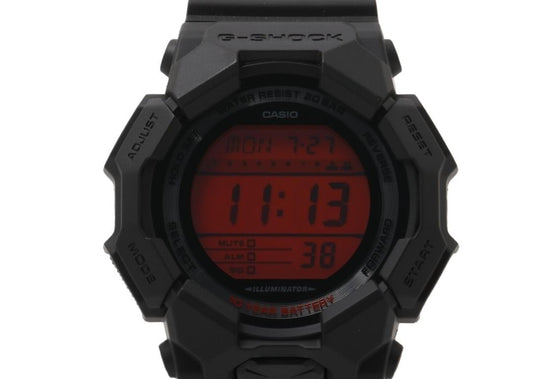 CASIO カシオ 時計 G-SHOCK DIGITAL GD-010 SERIES GD-010BBR-1JF レッド ブラック系 樹脂 メンズ デジタル 新品未使用展示品