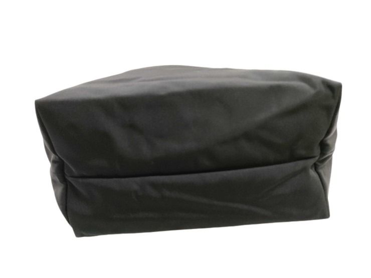 BOTTEGA VENETA ボッテガヴェネタ トートバッグ バタフライ モチーフ ブラック系 ナイロンキャンバス × レザー レディース 蝶 美品