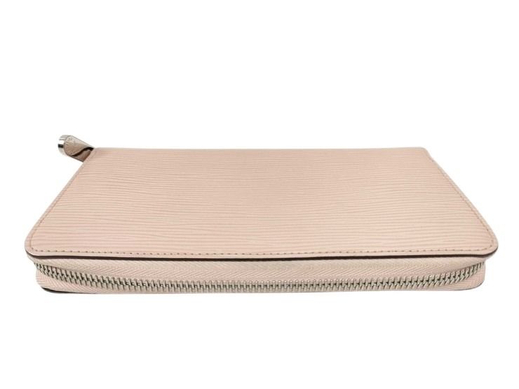 LOUIS VUITTON ルイヴィトン 長財布 エピ ジッピーウォレット M61863 ローズバレリーヌ系 レザー レディース ラウンドファスナー シルバー金具 美品