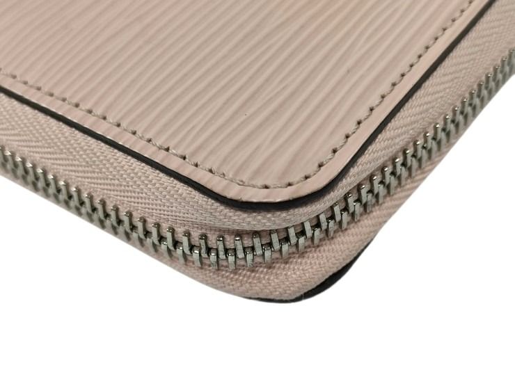 LOUIS VUITTON ルイヴィトン 長財布 エピ ジッピーウォレット M61863 ローズバレリーヌ系 レザー レディース ラウンドファスナー シルバー金具 美品