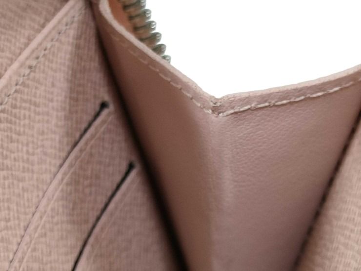 LOUIS VUITTON ルイヴィトン 長財布 エピ ジッピーウォレット M61863 ローズバレリーヌ系 レザー レディース ラウンドファスナー シルバー金具 美品