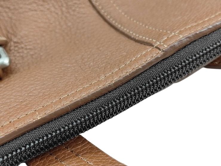 COACH コーチ トートバッグ キャムデン ダッフル F77211 ブラウン系 ペブルドレザー メンズ 2WAY ショルダーバッグ 美品