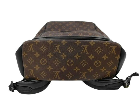 LOUIS VUITTON ルイヴィトン リュックサック ディーン バックパック モノグラム マカサー M45335 ブラウン ブラック系 PVC レザー メンズ 美品