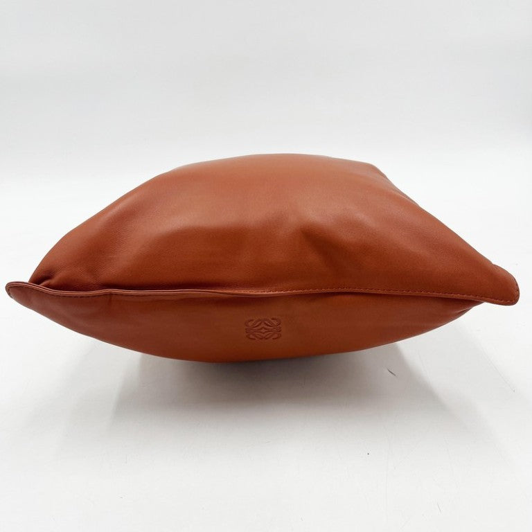 LOEWE ロエベ ハンドバッグ アナグラム ブラウン系 レザー レディース 美品