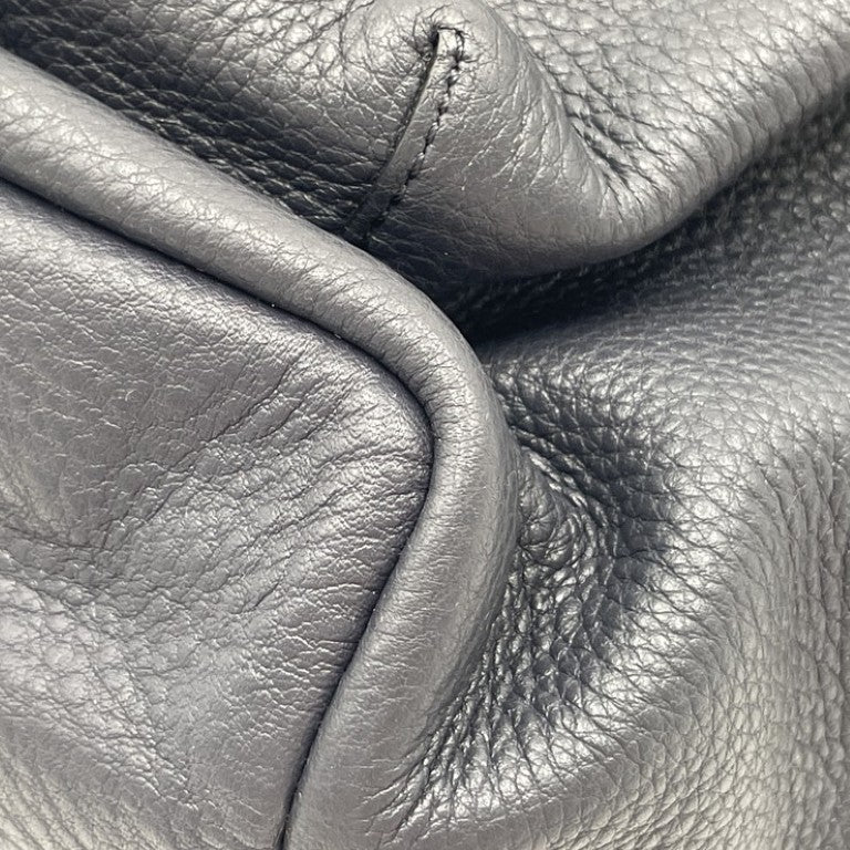 COACH コーチ リュックサック BILLIE ビリー F37410 ネイビー系 レザー ユニセックス バックパック ゴールド金具 美品