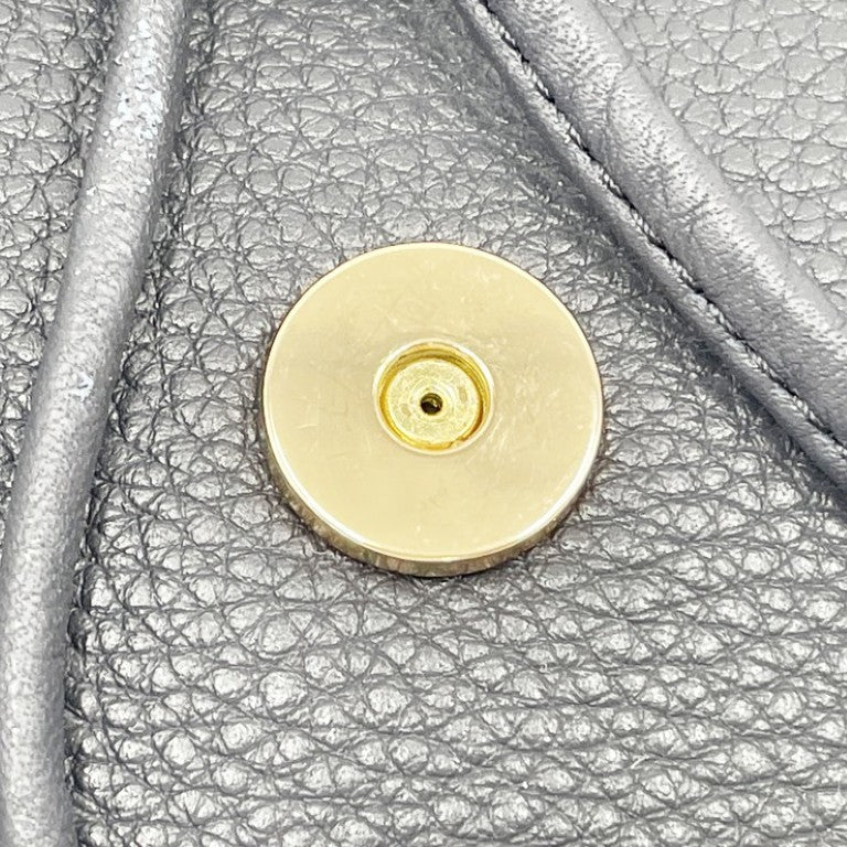 COACH コーチ リュックサック BILLIE ビリー F37410 ネイビー系 レザー ユニセックス バックパック ゴールド金具 美品