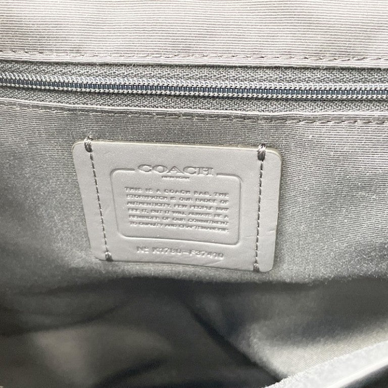 COACH コーチ リュックサック BILLIE ビリー F37410 ネイビー系 レザー ユニセックス バックパック ゴールド金具 美品
