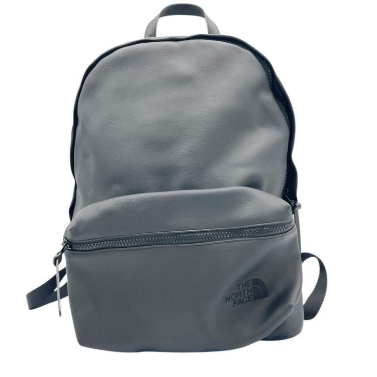 THE NORTH FACE ザノースフェイス リュックサック デザート バークレー NM82273 ブラック系 Dessertoレザー メンズ バックパック 美品