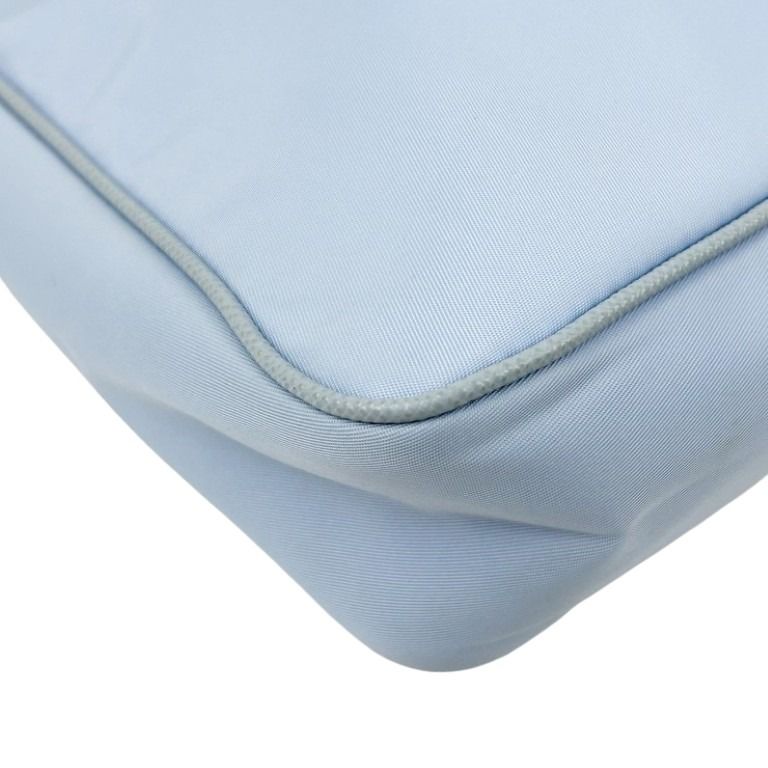 PRADA プラダ ハンドバッグ Re-Edition 2005 Re-Nylon 1N204M ブルー系 ナイロン レディース トライアングルロゴ 白タグ ゴールド金具 美品