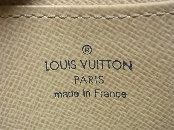 LOUIS VUITTON ルイヴィトン コインケース ジッピーコインパース N63069 ホワイト系 ダミエアズール ユニセックス ゴールド金具 美品