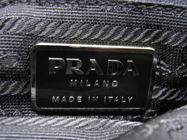 PRADA プラダ ショルダーバッグ B8422 グリーン ブラック テスートナイロン レディース