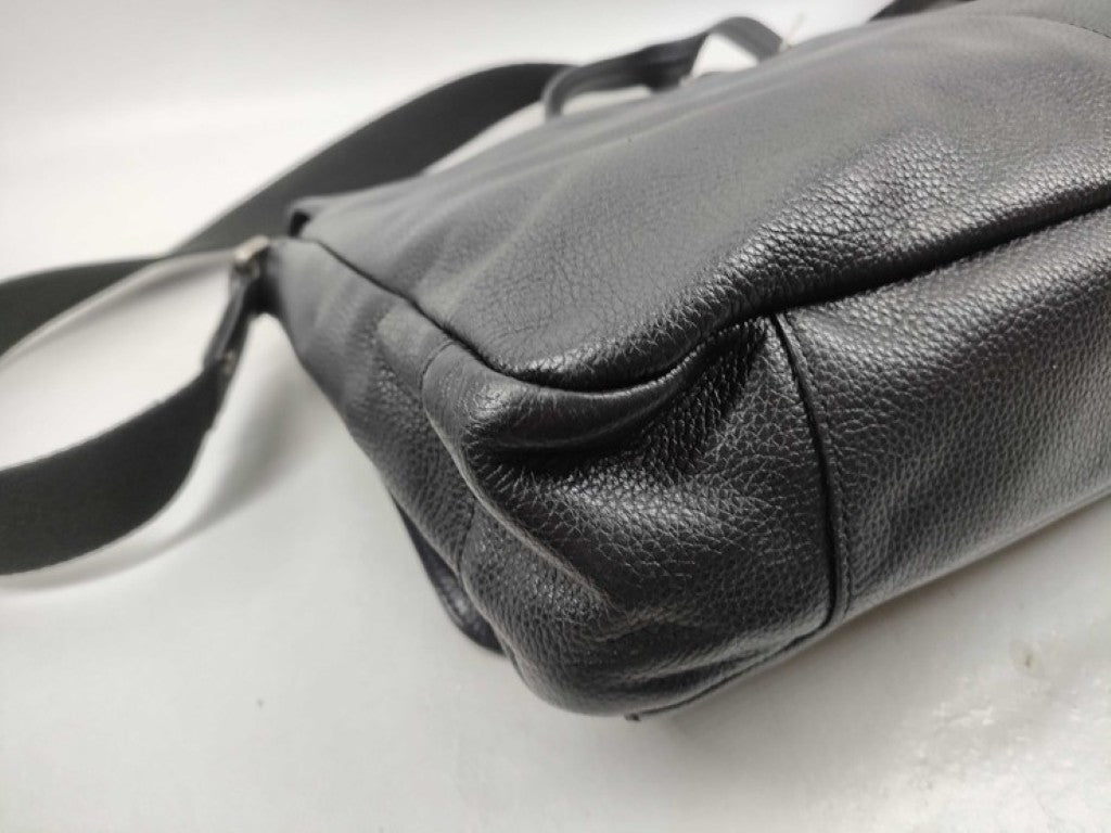 COACH コーチ ビジネスバッグ トランスアトランティック F70367 ブラウン系 レザー メンズ 2WAY ハンドバッグ ショルダーバッグ 美品