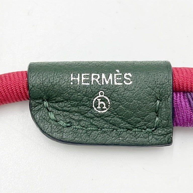 HERMES エルメス ブレスレット lasso ラッソ 1031158 マルチカラー系 シルク レディース 美品