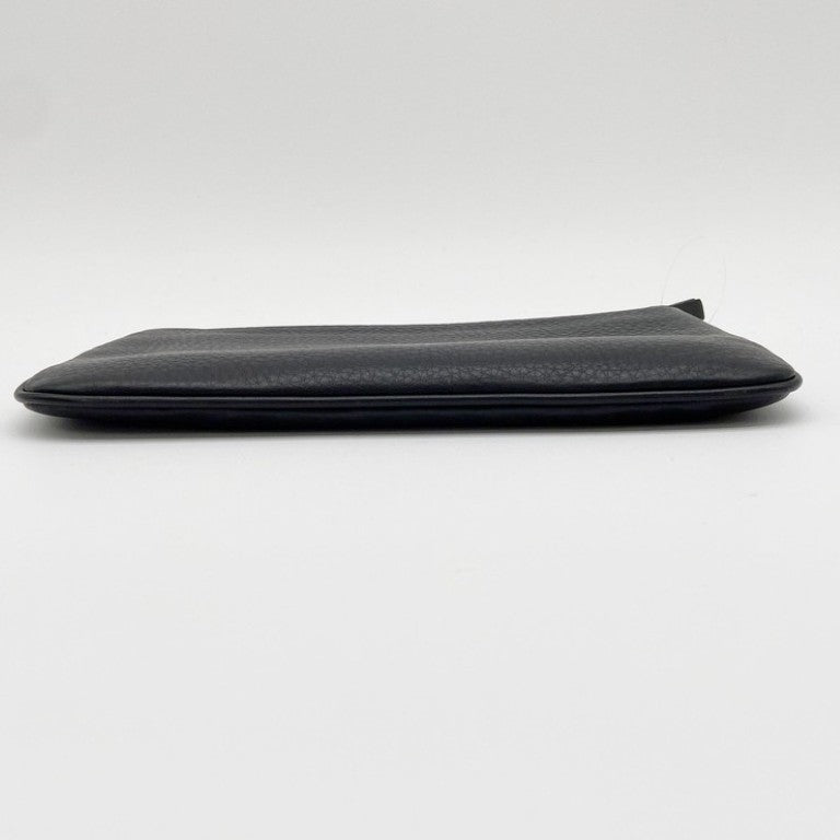 BALENCIAGA バレンシアガ ポーチ エブリデイ 551992 ブラック系 レザー ユニセックス 美品