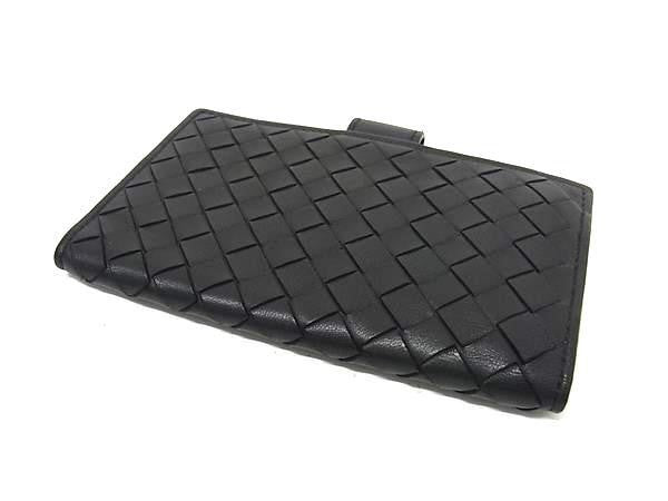 BOTTEGA VENETA ボッテガヴェネタ キーケース イントレチャート 401823 ブラック系 レザー ユニセックス 6連 美品