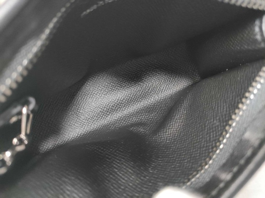 LOUIS VUITTON ルイヴィトン コインケース ポシェット クレ ヴォワヤージュ M82776 ブラック系 モノグラムエクリプス ユニセックス 小銭れ シルバー金具 新品未使用展示品