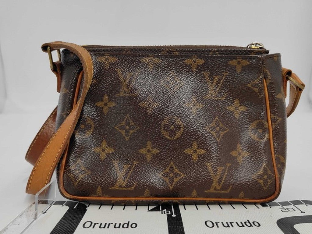 LOUIS VUITTON ルイヴィトン ショルダーバッグ ヴィバシテPM M51165 ブラウン系 モノグラム レディース ゴールド金具