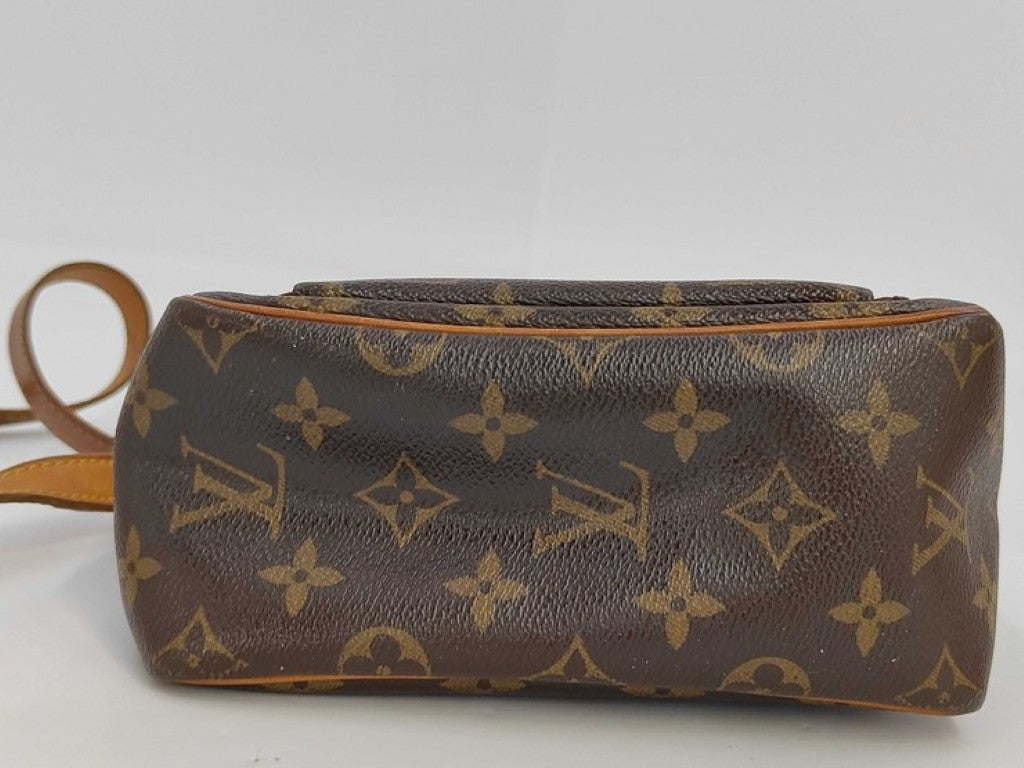 LOUIS VUITTON ルイヴィトン ショルダーバッグ ヴィバシテPM M51165 ブラウン系 モノグラム レディース ゴールド金具