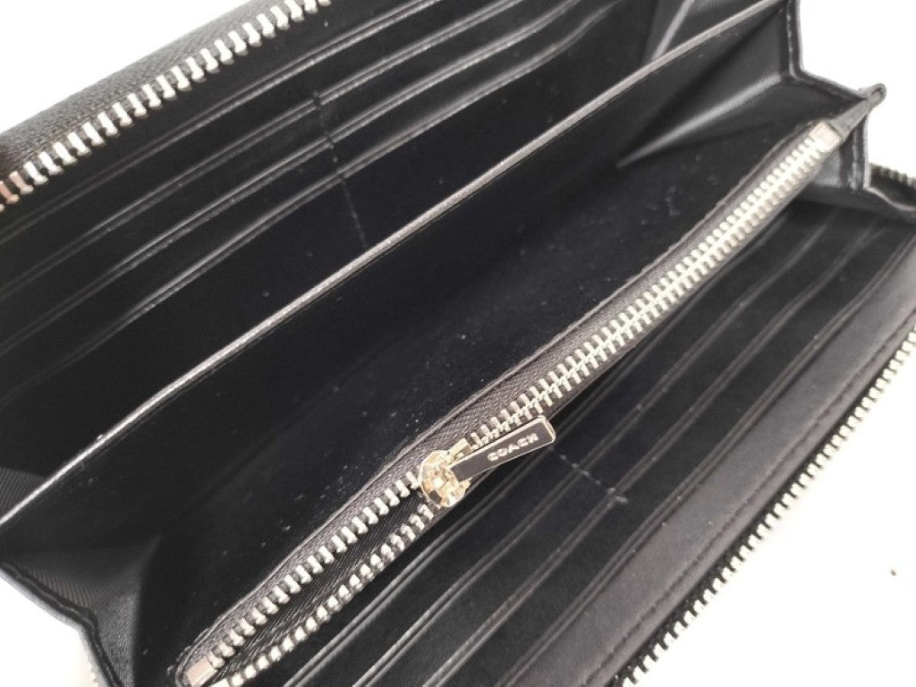 COACH コーチ 長財布 シグネチャー C4596 ベージュ系 PVC レザー レディース ラウンドファスナー スヌーピー ピーナッツコラボ 新品未使用展示品