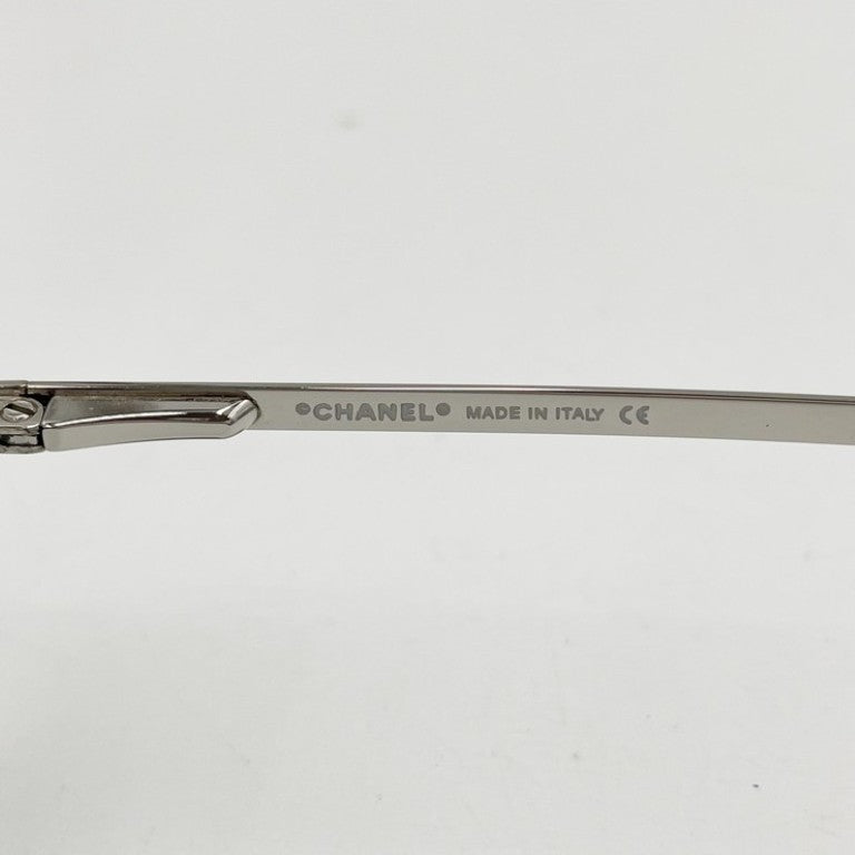 CHANEL シャネル サングラス ココマーク 4099 ブルー系 シルバー メタル ユニセックス 美品