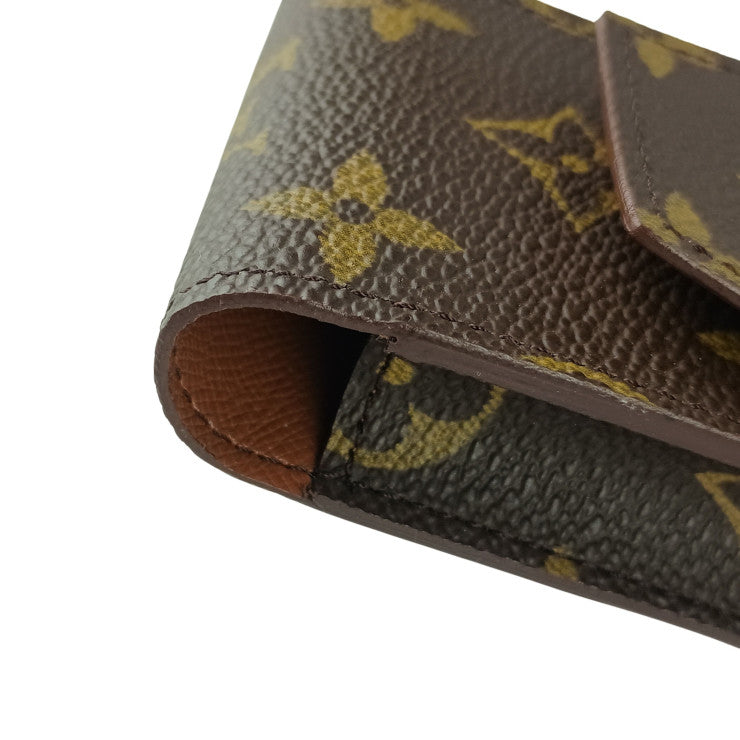 LOUIS VUITTON ルイヴィトン シガレットケース エテュイ シガレット M63024 ブラウン系 モノグラムキャンバス レザー ユニセックス 超美品