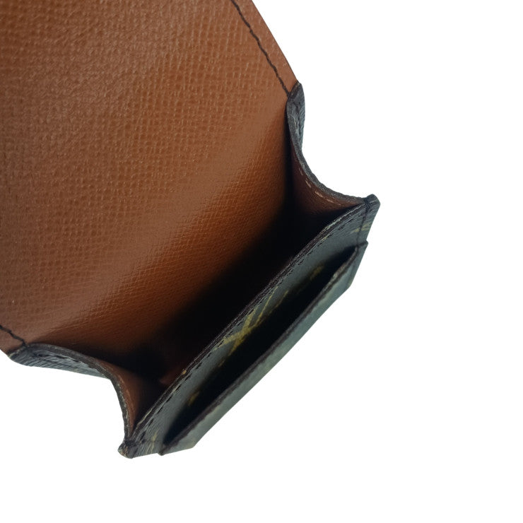 LOUIS VUITTON ルイヴィトン シガレットケース エテュイ シガレット M63024 ブラウン系 モノグラムキャンバス レザー ユニセックス 超美品