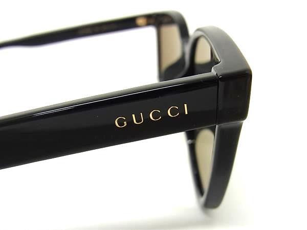 GUCCI グッチ サングラス アジアンフィット GG1346SK ブラック系 プラスチック ユニセックス 超美品