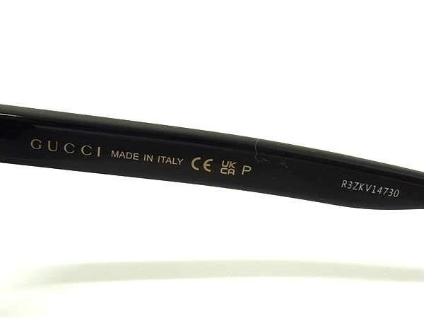 GUCCI グッチ サングラス アジアンフィット GG1346SK ブラック系 プラスチック ユニセックス 超美品