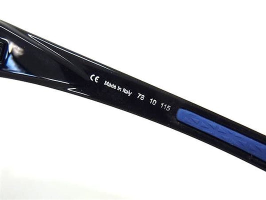 LOUIS VUITTON ルイヴィトン サングラス ルイヴィトンカップ M80715 ブラック クリアブルー プラスチック メンズ ミラーレンズ 美品