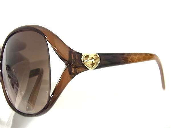 GUCCI グッチ サングラス GGハート アジアンフィット GG 3792/F/S ブラウン プラスチック ユニセックス