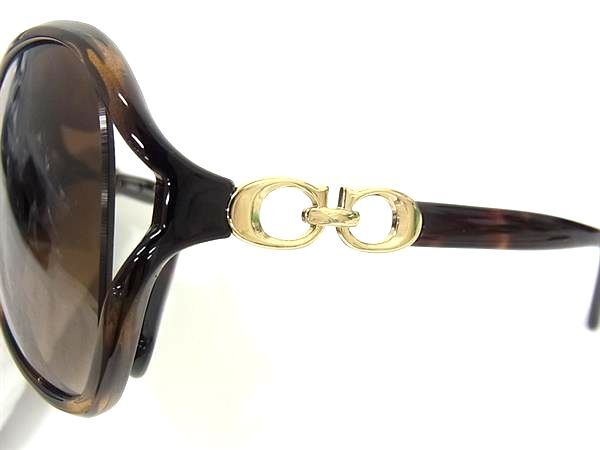 COACH コーチ サングラス HC8145 クリアブラウン ブラウングラデーション プラスチック ユニセックス べっ甲調 美品