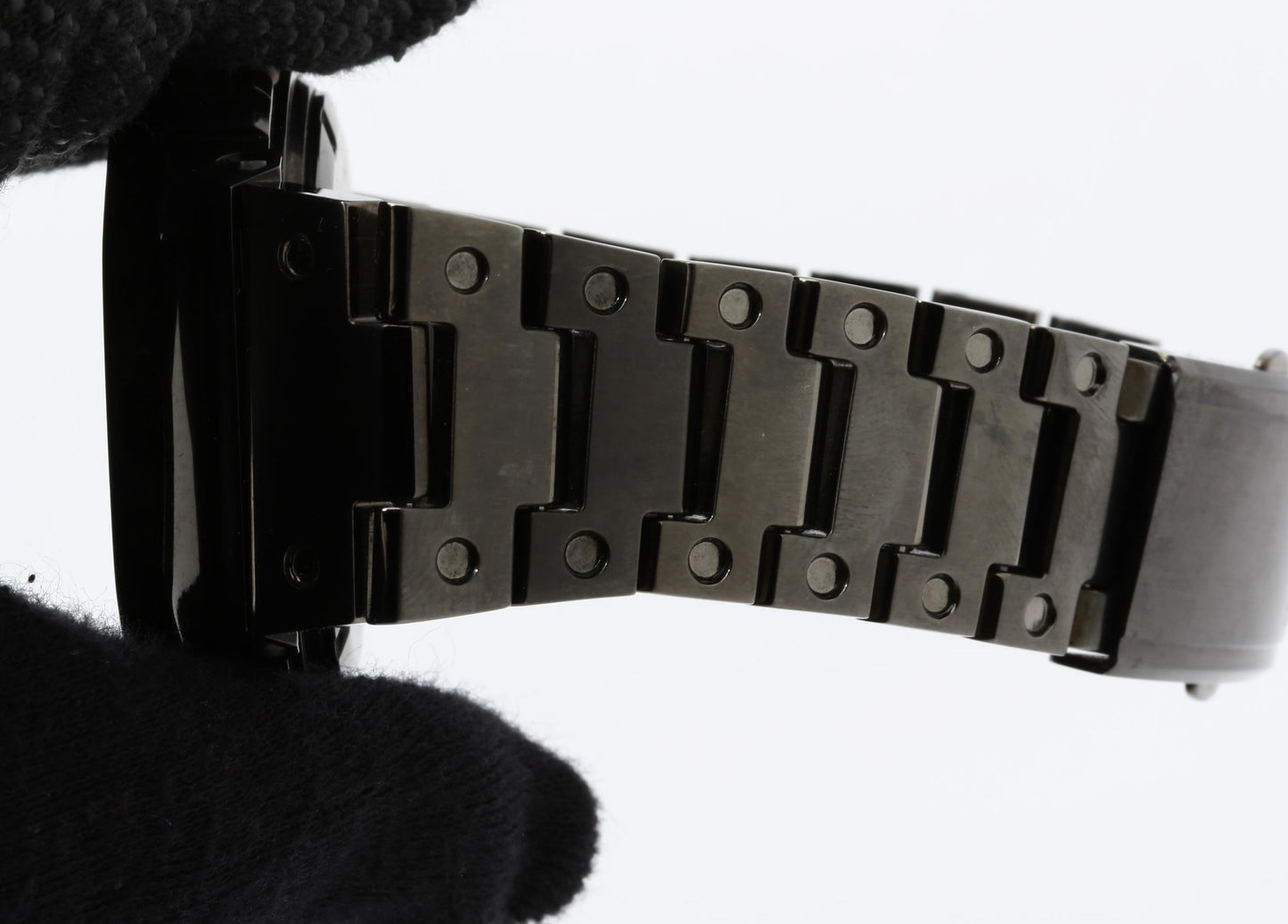 CASIO カシオ 時計 GSHOCK FULL METAL 2100 Series GMB2100BD1AJF ブラック ステンレススチール メンズ アナデジ 美品