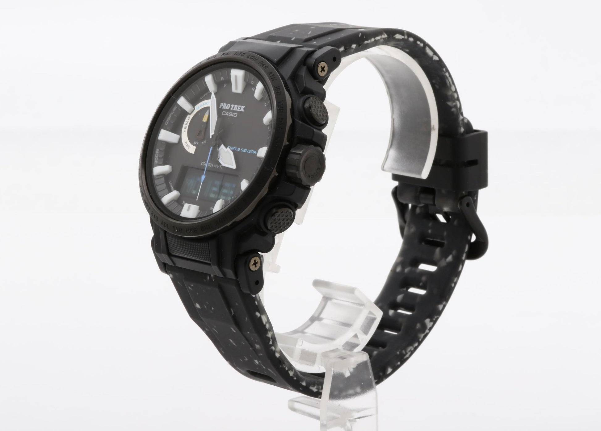 CASIO カシオ 時計 プロトレック 日本自然保護協会コラボレーションモデル Climber Line PRW61NJ1JR ブラック 樹脂（バイオマス）／ステンレススチール メンズ アナデジ 新品未使用展示品