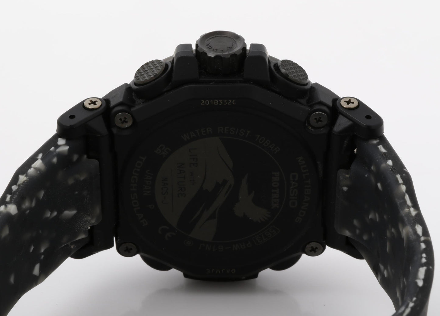 CASIO カシオ 時計 プロトレック 日本自然保護協会コラボレーションモデル Climber Line PRW61NJ1JR ブラック 樹脂（バイオマス）／ステンレススチール メンズ アナデジ 新品未使用展示品