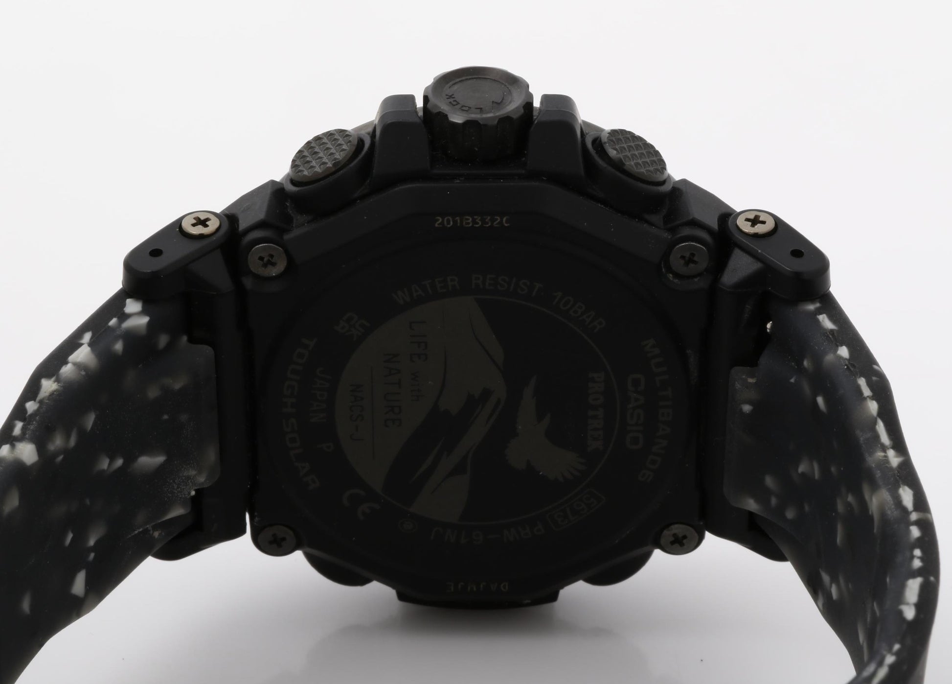 CASIO カシオ 時計 プロトレック 日本自然保護協会コラボレーションモデル Climber Line PRW61NJ1JR ブラック 樹脂（バイオマス）／ステンレススチール メンズ アナデジ 新品未使用展示品