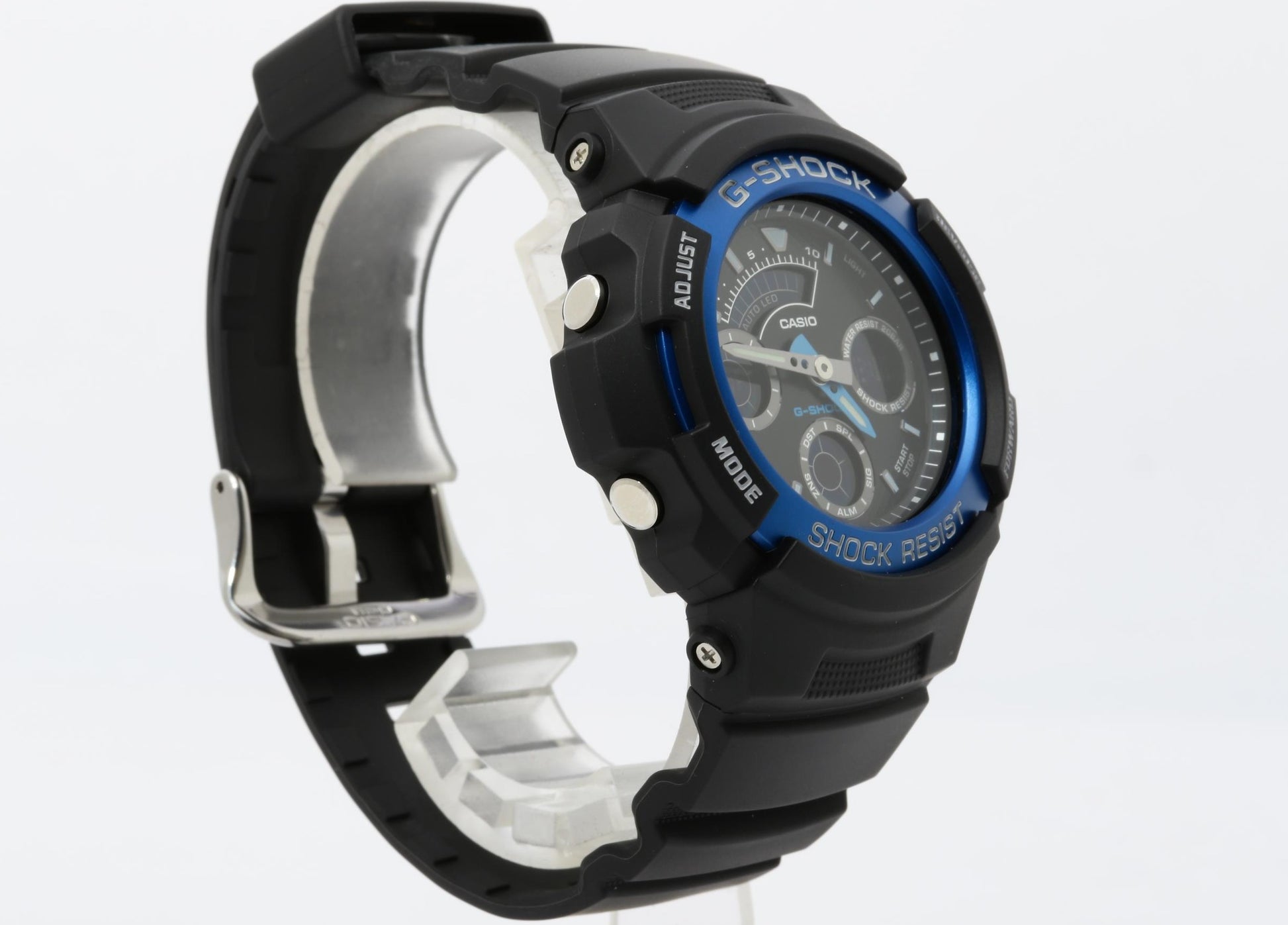 CASIO カシオ 時計 GSHOCK ANALOGDIGITAL AW590 SERIES AW5912AJF ブラック 樹脂／アルミ メンズ アナデジ 新品未使用展示品