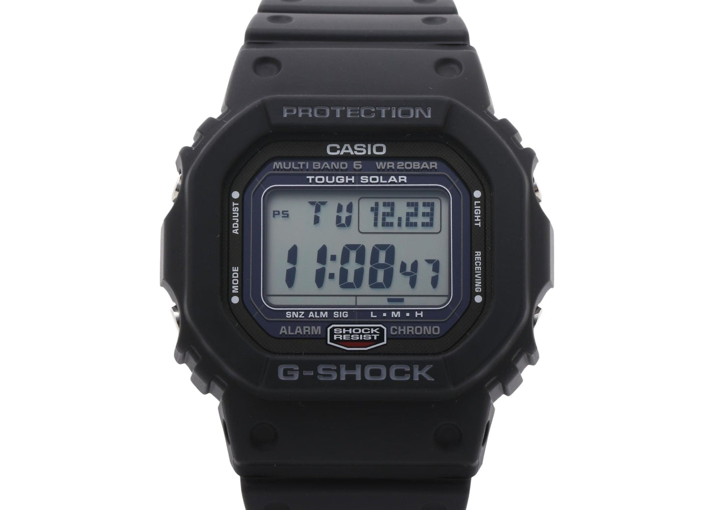 CASIO カシオ 時計 GSHOCK DIGITAL 5000 SERIES GW5000U1JF ブラック ステンレススチール／樹脂 メンズ デジタル 新品未使用展示品