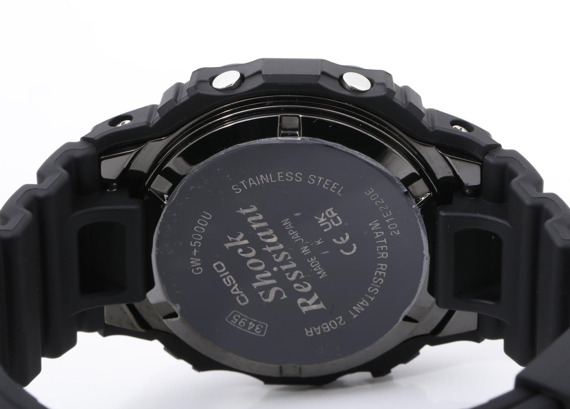 CASIO カシオ 時計 GSHOCK DIGITAL 5000 SERIES GW5000U1JF ブラック ステンレススチール／樹脂 メンズ デジタル 新品未使用展示品