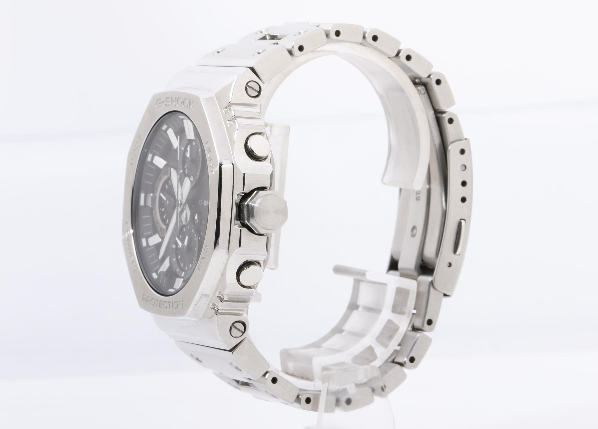 CASIO カシオ 時計 GSHOCK FULL METAL GMCB2100 SERIES GMCB2100D1AJF ブラック シルバー ステンレススチール メンズ アナログ 美品