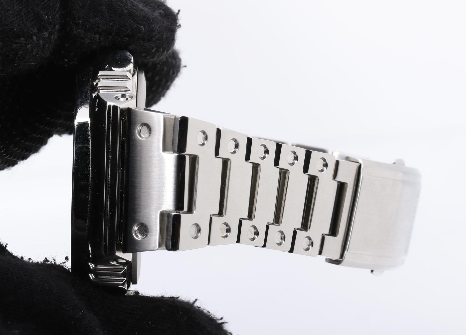 CASIO カシオ 時計 GSHOCK FULL METAL GMCB2100 SERIES GMCB2100D1AJF ブラック シルバー ステンレススチール メンズ アナログ 美品