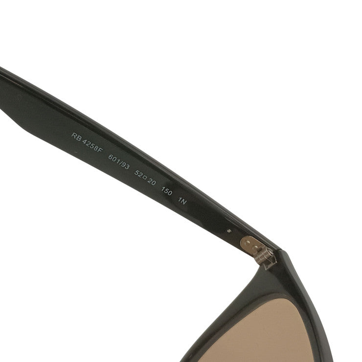 RayBan レイバン サングラス ウェリントン アジアンフィット RB4258F 601/93 ブラック プラスチック ユニセックス 超美品