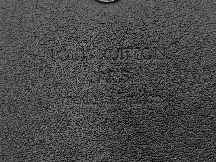 LOUIS VUITTON ルイヴィトン キーケース ミュルティクレ6 M14825 ブラック系 モノグラム シャドウ ユニセックス シルバー金具 美品