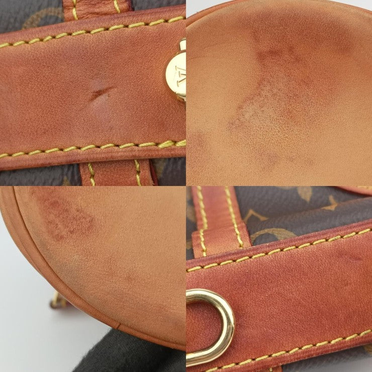 LOUIS VUITTON ルイヴィトン ハンドバッグ ダッフルバッグ M43587 ブラウン系 モノグラム レディース 2WAY ショルダーバッグ ゴールド金具