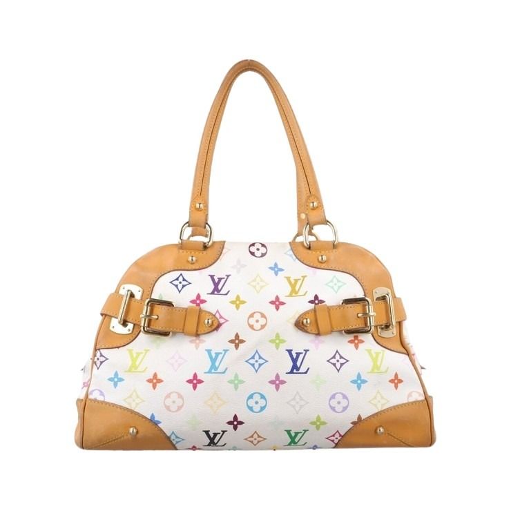LOUIS VUITTON ルイヴィトン ハンドバッグ クラウディア M40193 ブロン系 モノグラム マルチカラー レディース ゴールド金具